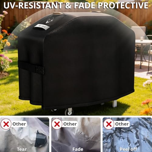 Image of Griddle Cover for Blackstone 28 inch Griddle with Hood 5483[2026 Upgraded 1000D Heavy Duty] Waterproof & Durable Flat Top Grill Cover,Windproof Grill Cover for Blackstone 2 Burner Grill with Air Vent