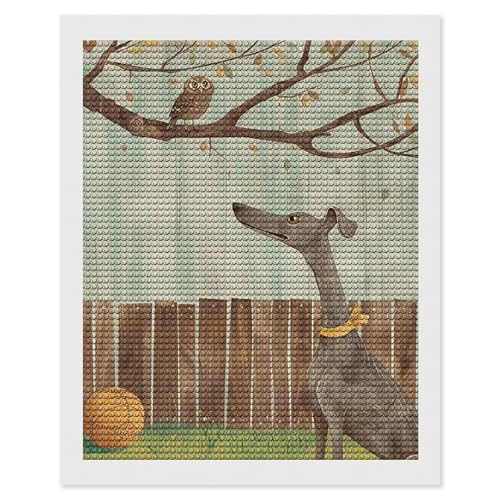 Peinture diamant Greyhound salon kit 5D pour sublimer votre décoration intérieure
