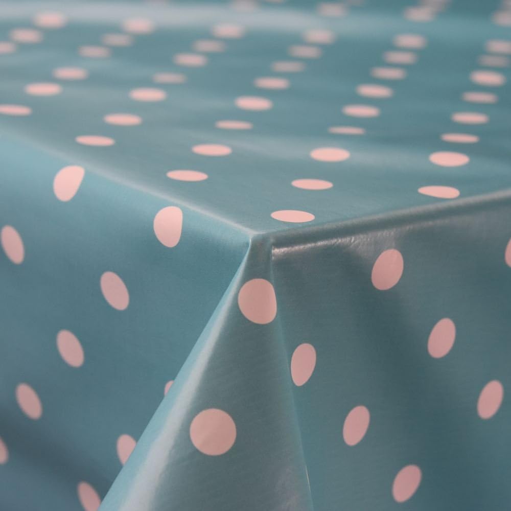 PVC Vinyl Tablecloth Cover Protector in Width 140cm Sold by the meter
