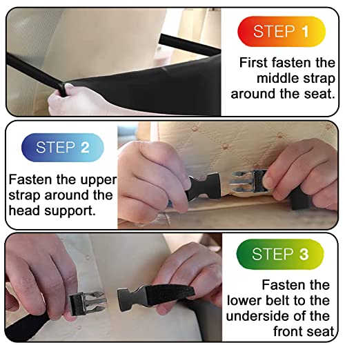 image for Newtic Pack of 2 Car Seat Protection Back Children, Backrest Protectio