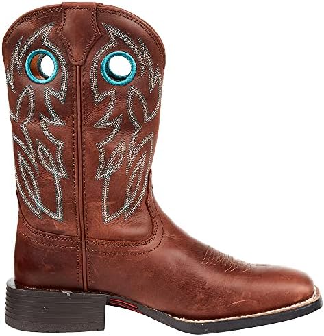Justin Boots Men's Bowline Brandy 11" Stampede Western Cowboy Boots Brown 10.5 D | Image 4