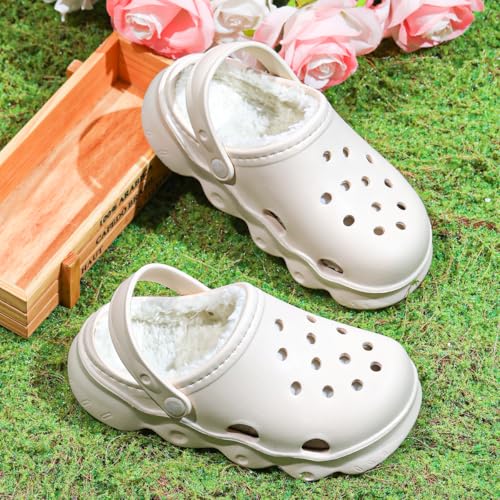 Image of Girls' Clogs for Toddlers & Kids Lightweight Garden Shoes Breathable Slip-on Slides Sandals Slippers Children's Beach Water Shoes