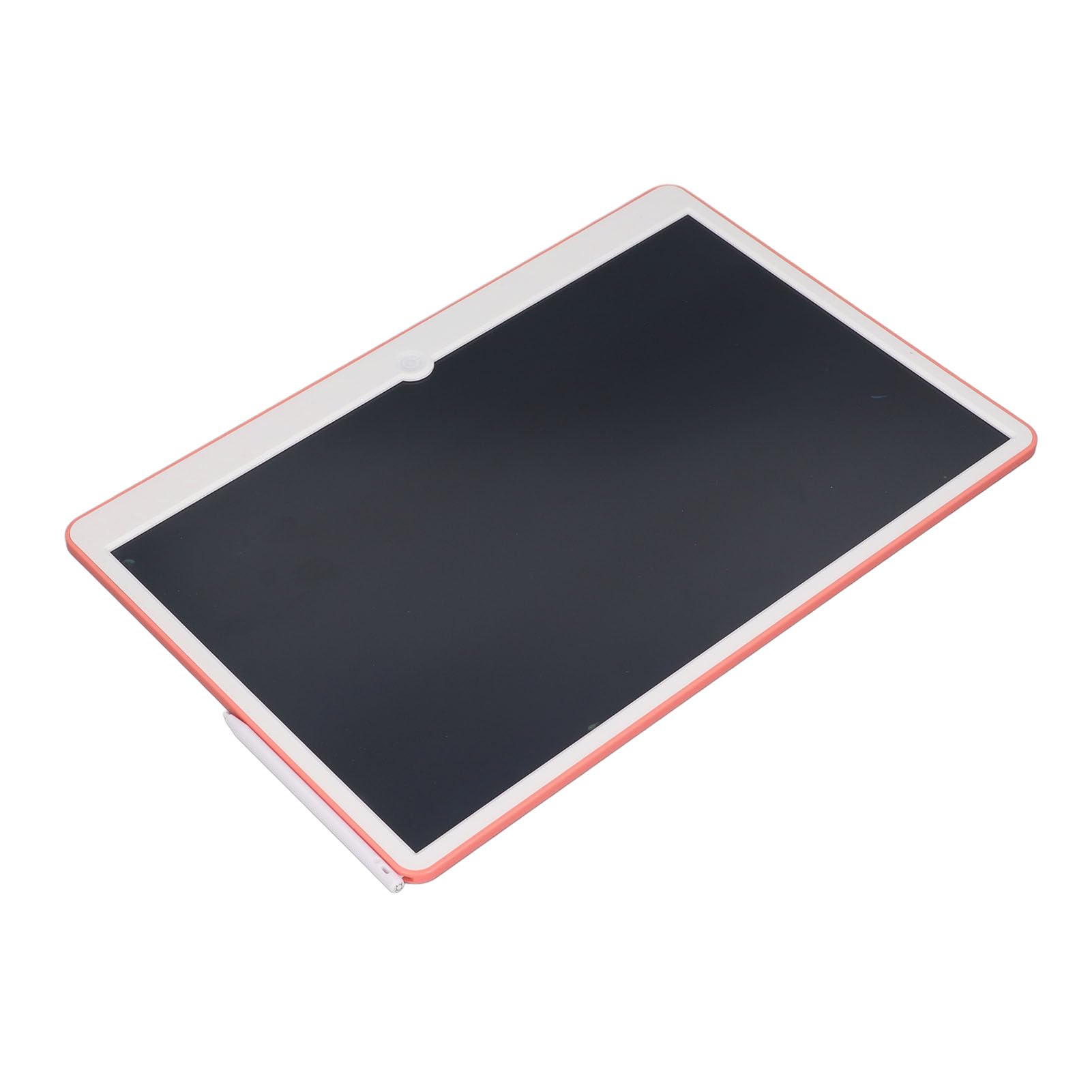 Tablette D'écriture LCD Grand écran Tableau de Gribouillage coloré pour les Enfants Expérience D'apprentissage Créative à la Maison et à L'école (Rose et blanc)