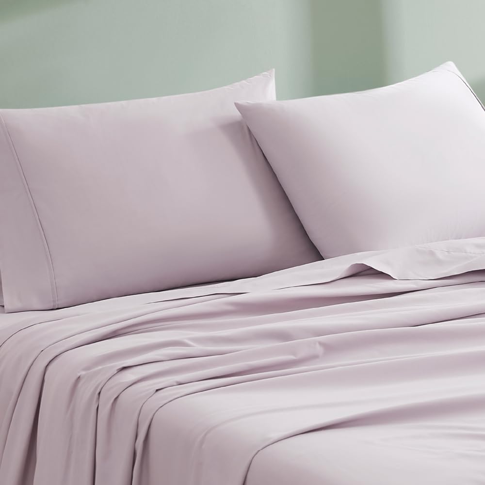 Linen Closet Organic Cotton Lavender Standard Pillow Case