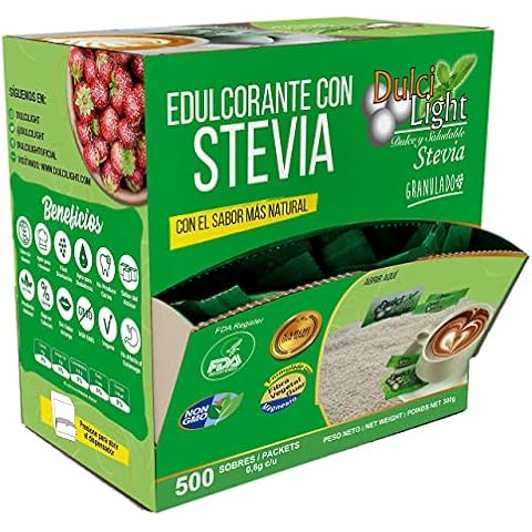 DULCI LIGHT DULCE Y FAVORABLE Stevia Süßstoff Cover