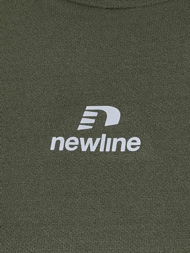 newline Women’s nwlBEAT Poly LS Tee Woman Shirt, Beluga, S