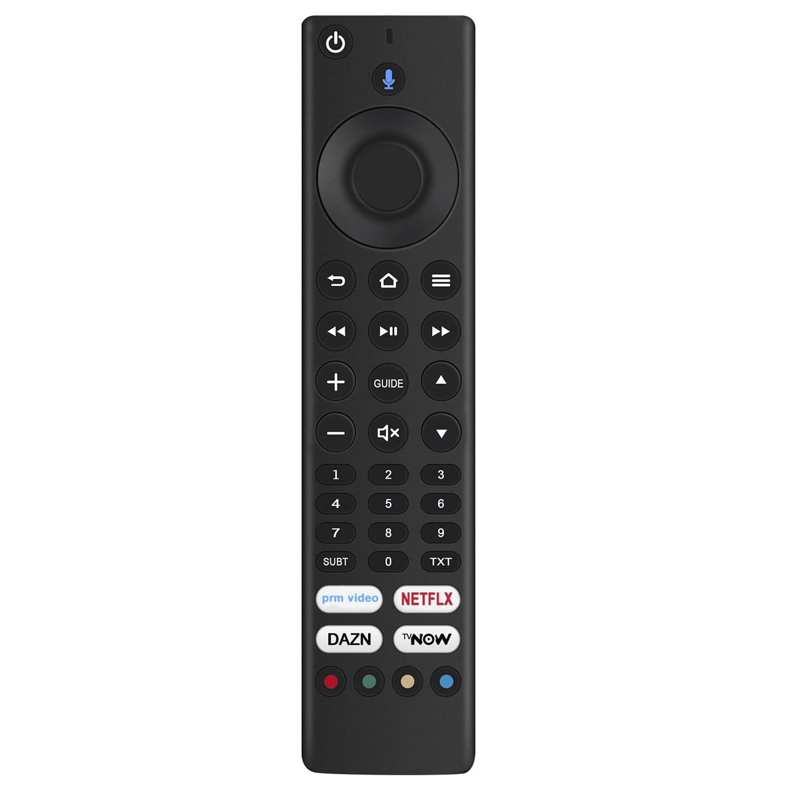 VINABTY Ersatz-Fernbedienung Ald187r Für Grundig Vision 6/7/8 TVs, Mit Sprachfunktion, Kompatibel Mit Vielen Modellen
