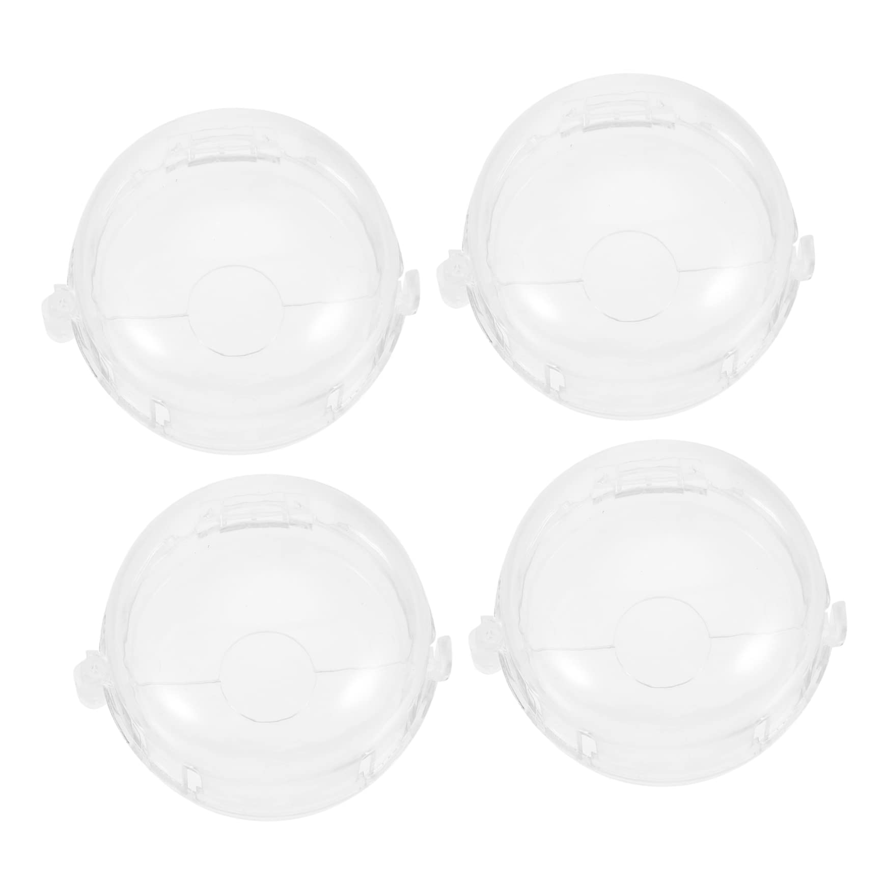 IWOWHERO 4pcs Gas Stove Cover Stove Knob Covers High Heat Resistance for Kitchen Safety