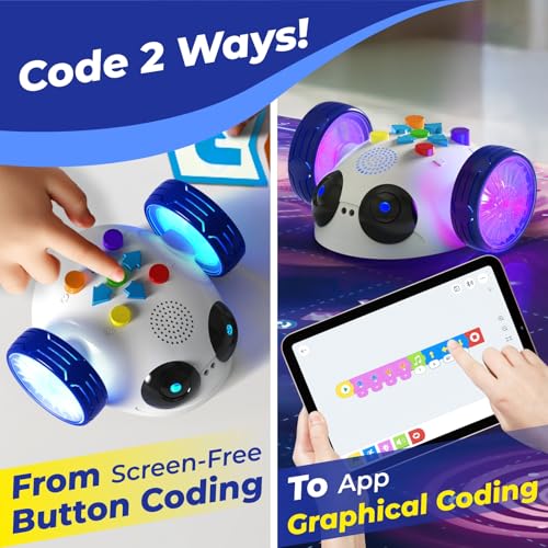 Image of Apitor Robot Wheels STEM Learning Kit Coding Robot for Kids Ages 5-8