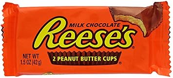 Reeses Peanut Butter Cups, 1.5-Ounce Package Pack of 4 4