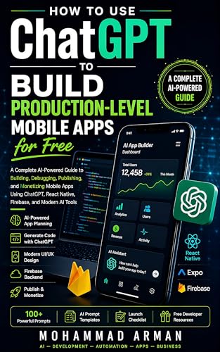 How to Use ChatGPT to Build Production-Level Mobile Apps for Free: A Complete AI-Powered Guide to...
