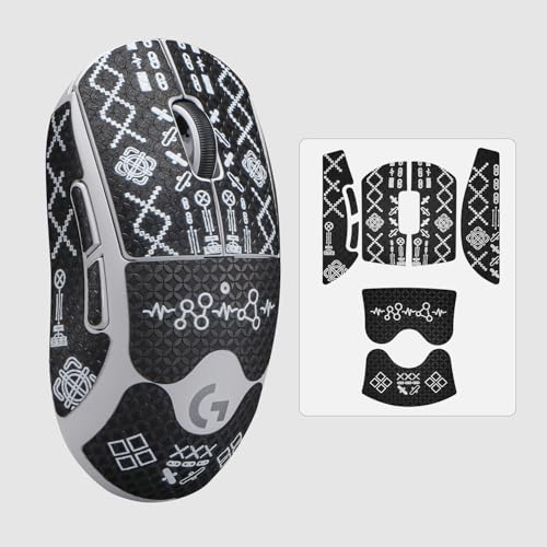 immoenuc �}�E�X�O���b�v�e�[�v ���W�N�[�� G PRO X Superlight 2c�p �J�b�g�ς� ����~�� �ϊ� �����^�r�j�[���X�L�� �Q�[����I�t�B�X�p - �v�����g�p�^�[��