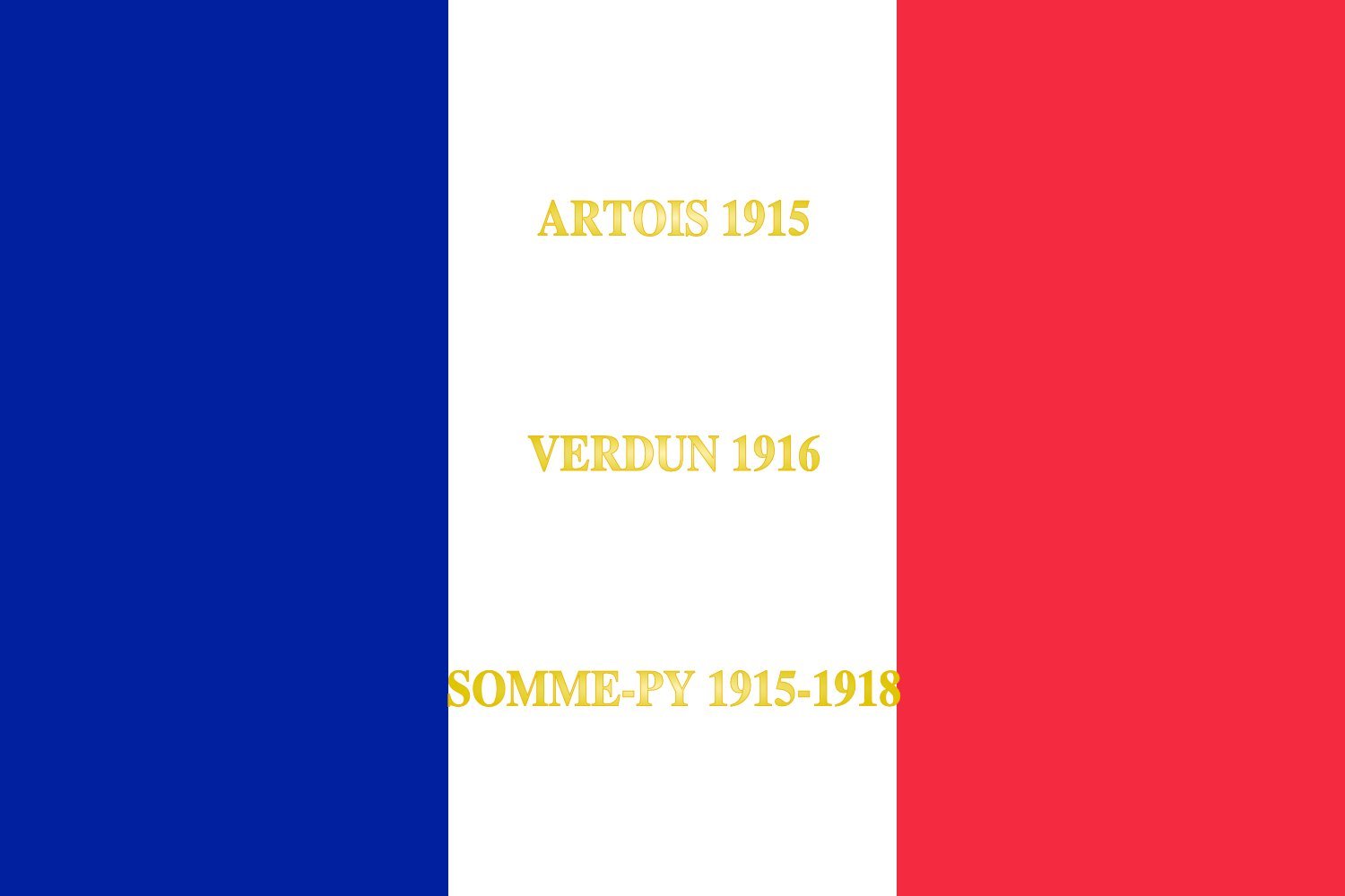 Drapeau Large 174e régiment d infanterie de ligne | drapeau