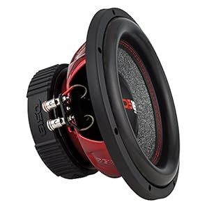DS18 GEN-X104D Subwoofer in Black – 4 Layer Black Aluminum Voice Coil, 10″, 800W Max Power, 400W RMS, Dual 4 Ohms, DVC – Powerful Car Audio Bass Speaker (1 Speaker)