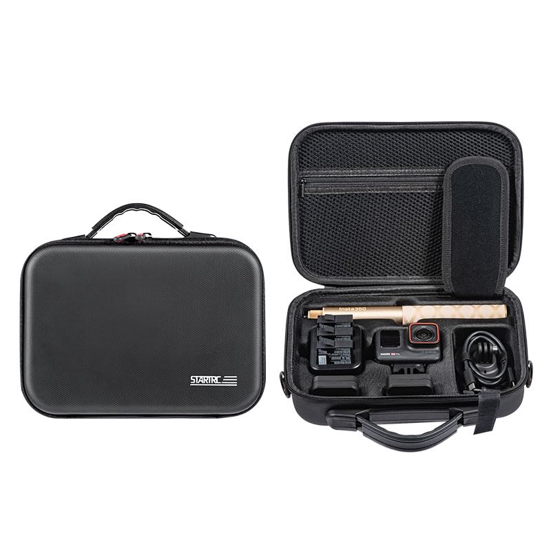 Funda para Insta360 Ace Pro bolsa de almacenamiento rígida e impermeable de PU