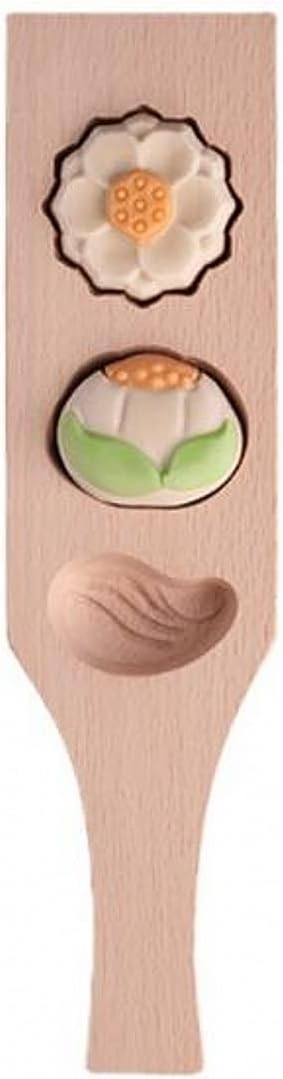 Wooden Cookie Moldlings for Baking - Moon Cake Molder Cookie Stamps Chinese Mooncake Moldling - Cookie Stamp Baking Moon Cake Moldling for Muffin, Chocolate Mold Pie Stamps Dough Butter