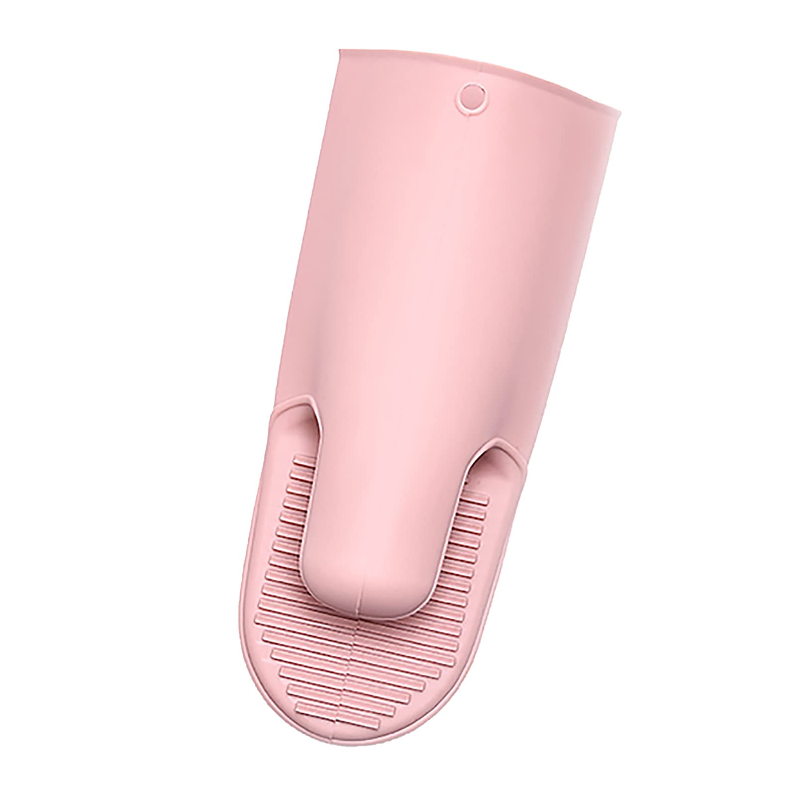 Guantes de horno de silicona, guantes de horno de cocina, guantes de horno de cocina con forro acolchado, alta resistencia al calor 500 grados, color rosa
