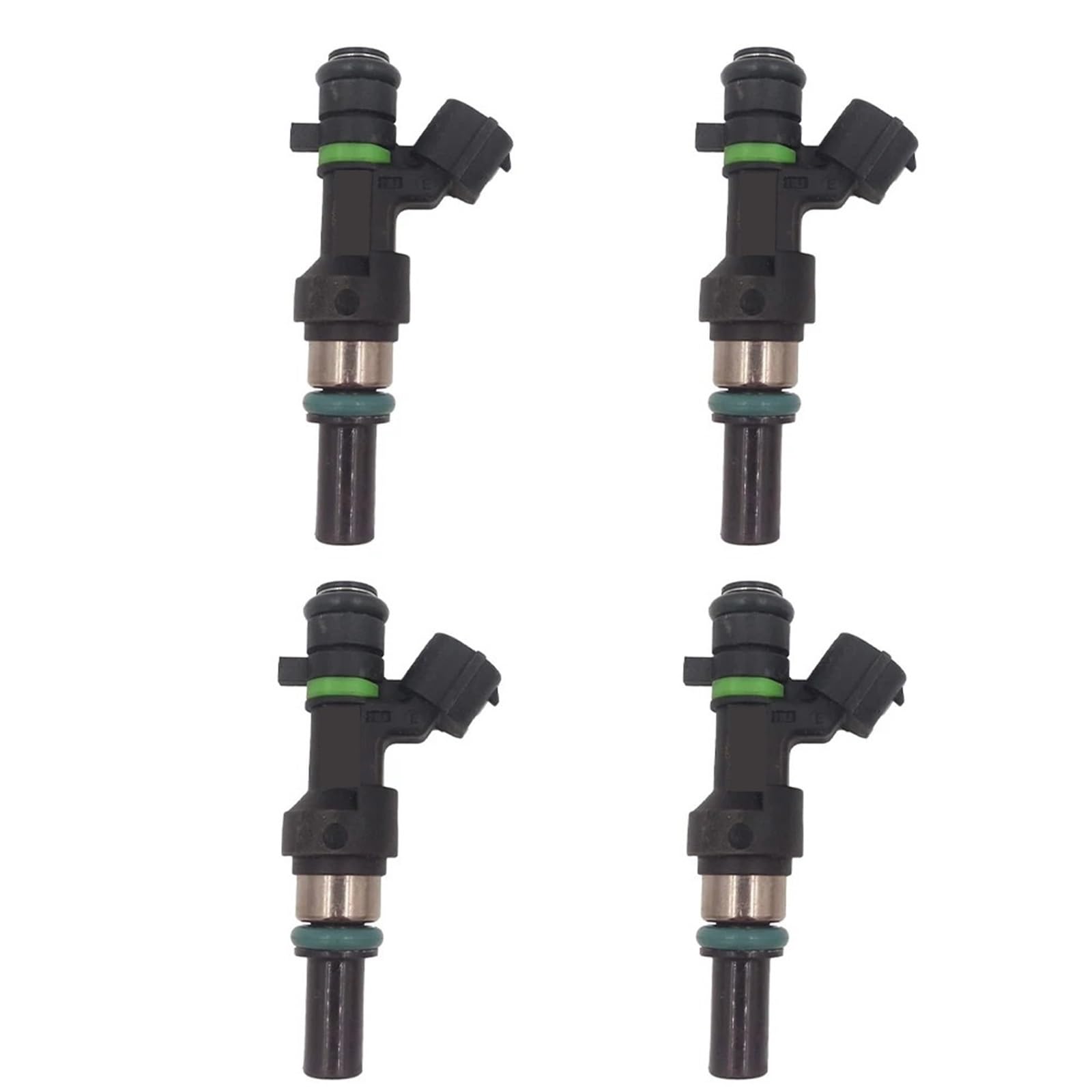 Gaozhigg One Color 4Pcs Fuel Injectors 16600Ed000 Compatible With Nissan Versa 1.6L 2009-2011