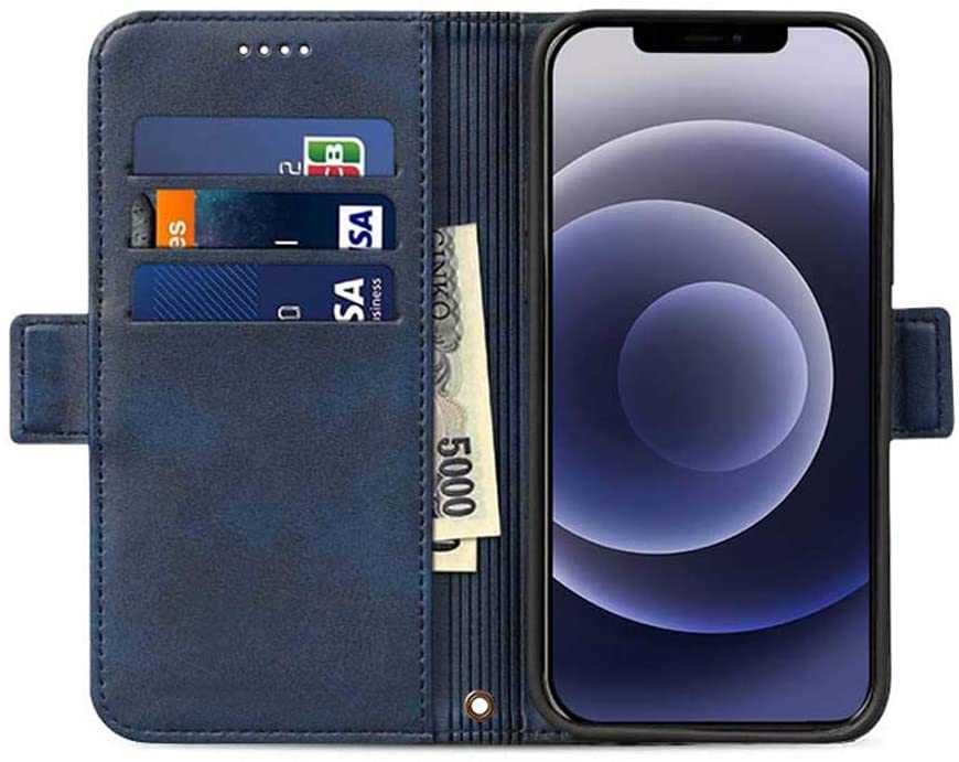 Coque portefeuille iPhone 12 Pro Max antichoc GUMMMY pour éviter les rayures d'écran