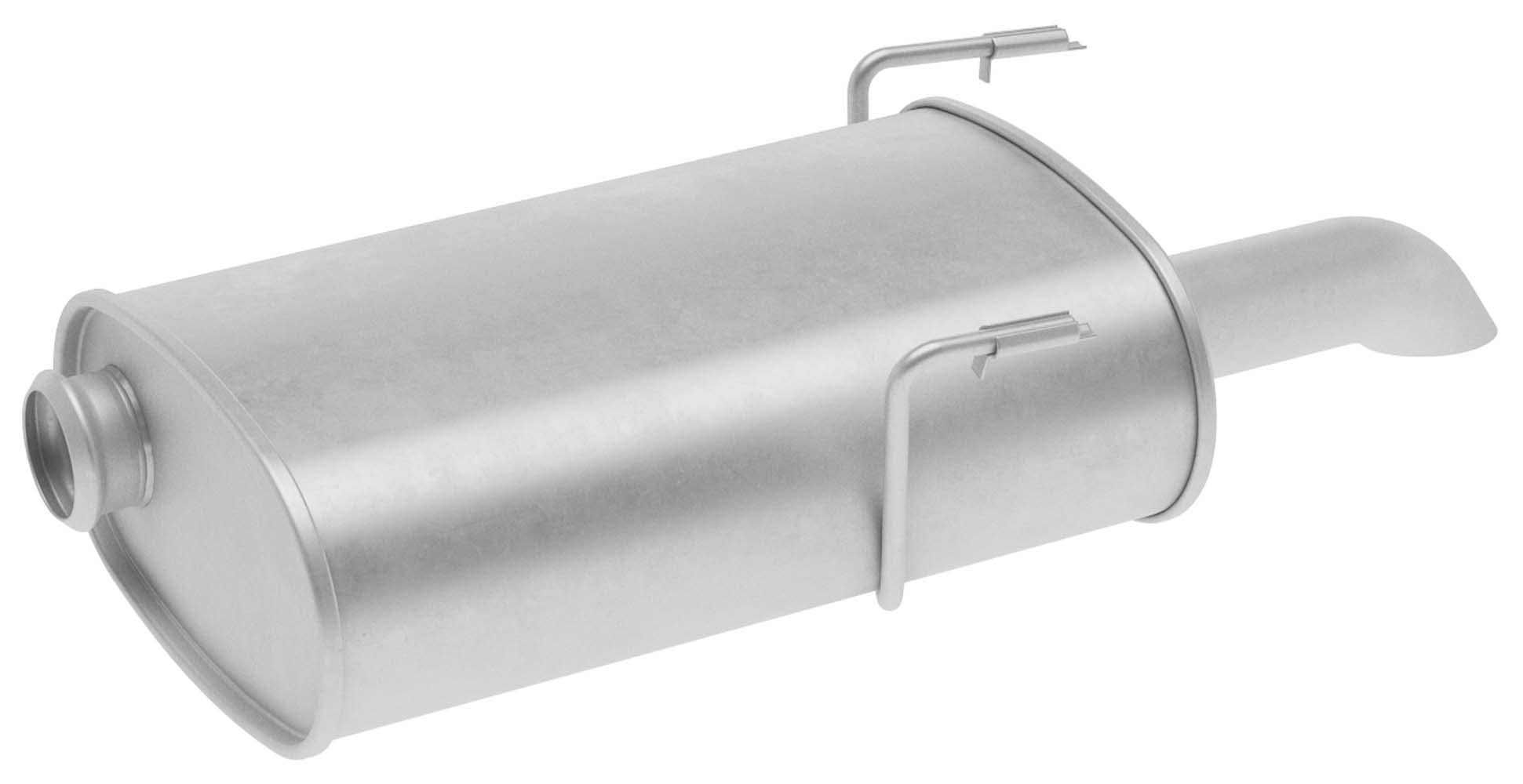 HELLA 8LD 366 032-631 Tłumik końcowy - Easy2Fit® Kit - z tyłu - jednoczęściowy - Komplet z elementami do montażu