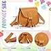 LJCTULY Girls Purse, Kids Crossbody Purse, Shoulder Bags for Toddler, Tassel Bags for Girls Age 2-14