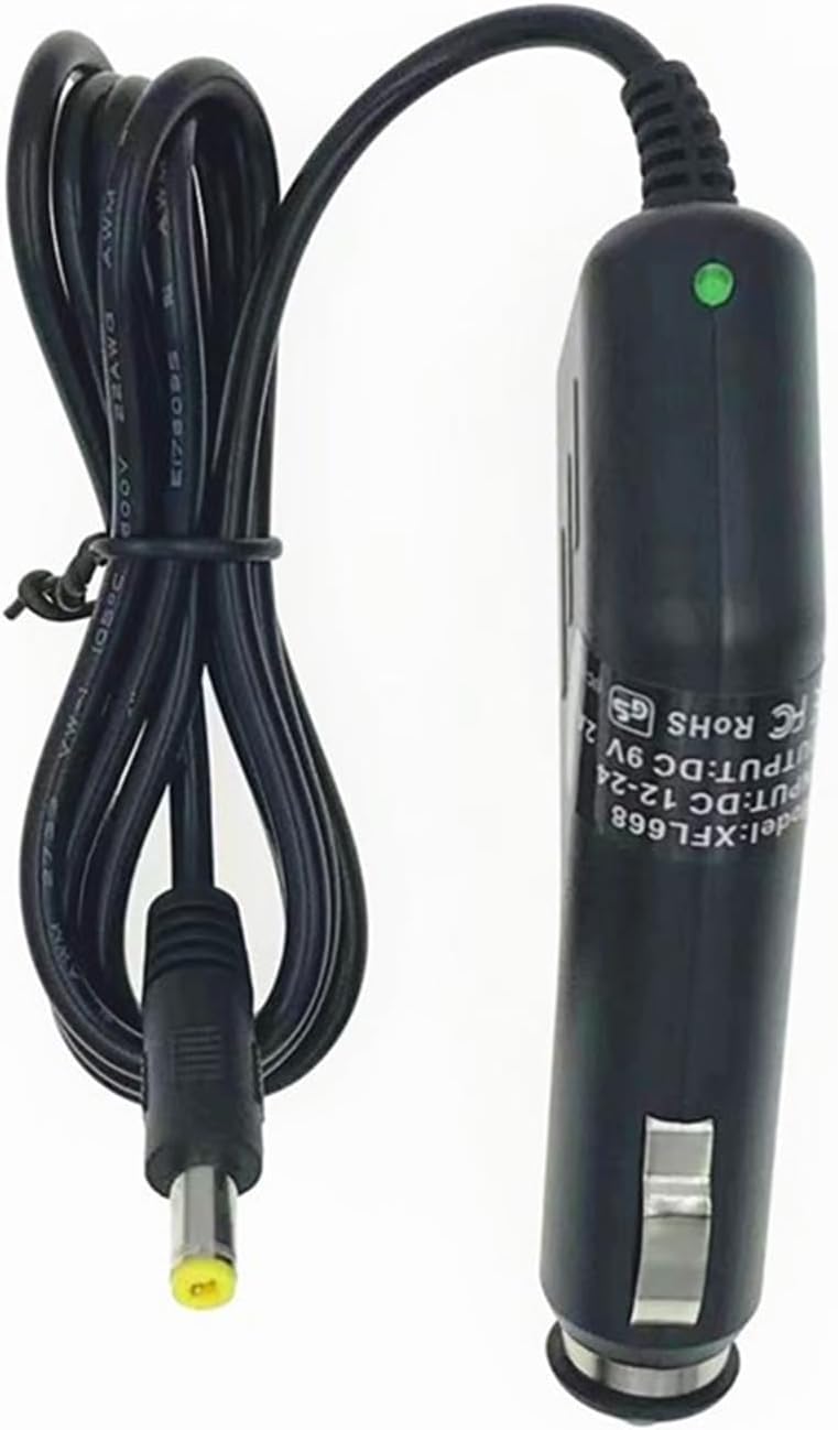 9V 2A car Charger Input 24V/12V-output 9V2A DC5.5/2.5 car Charger