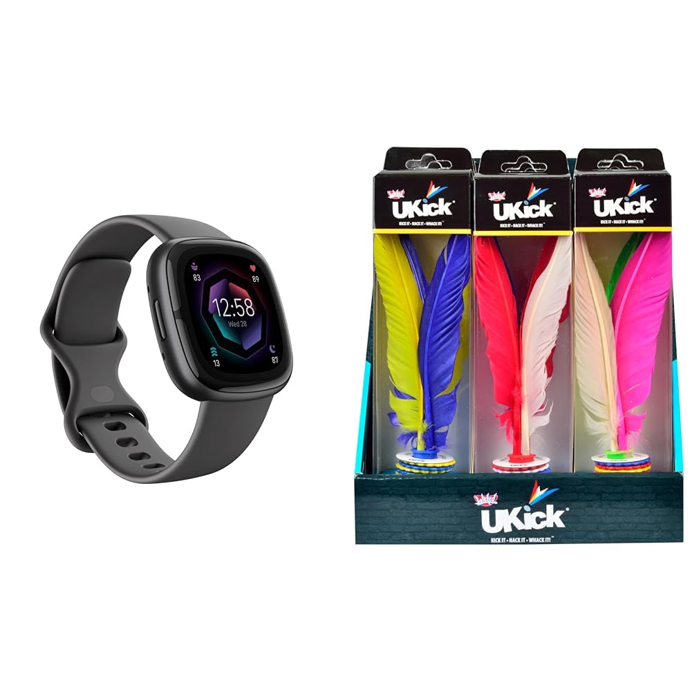 Google Fitbit Sense 2 Health and Fitness Smartwatch with built-in GPS, advanced health features, up to 6 days battery life - Compatible with iOS 15 or higher & Android OS 9.0 or higher