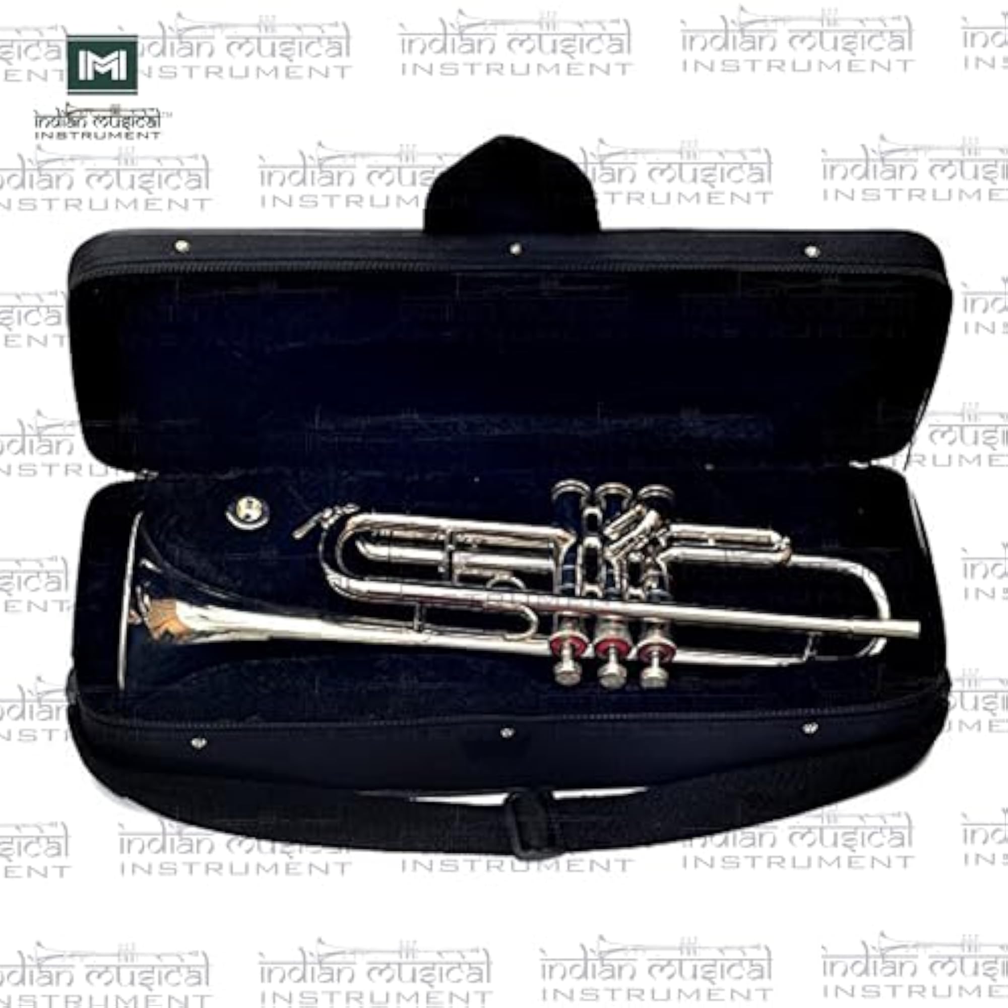 High-Pitch Trumpet with Accessories and Hard Case