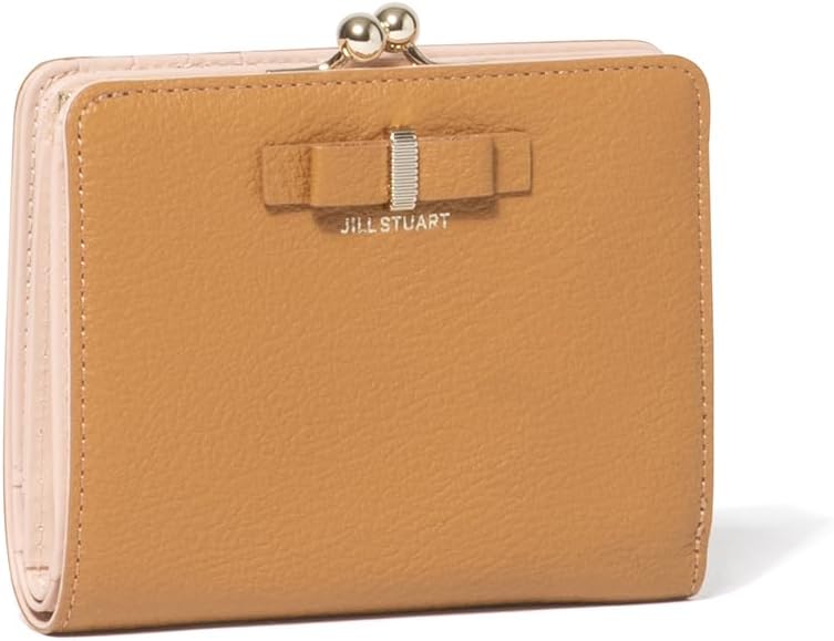 [ジル スチュアート] 二つ折り財布 【Misty】 リボンモチーフ フェミニン JSLW4CS1 キャメル