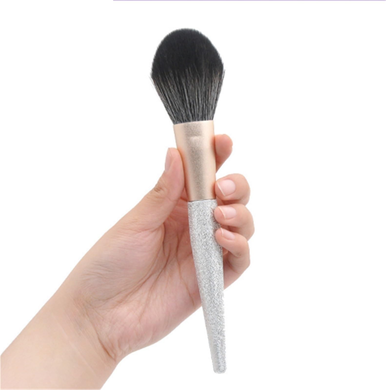 Set Pennelli Make Up Trucco Set Di Pennelli For Il Trucco Da 12 Pezzi, Manico In Plastica, Tubo Satinato For Pennello Contorno Occhi E Viso Viaggio Professionali