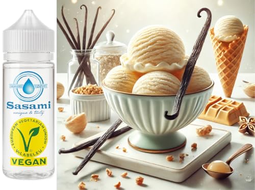 Glace vanille arôme concentré puissant pour DIY e-liquide gourmand 100ml