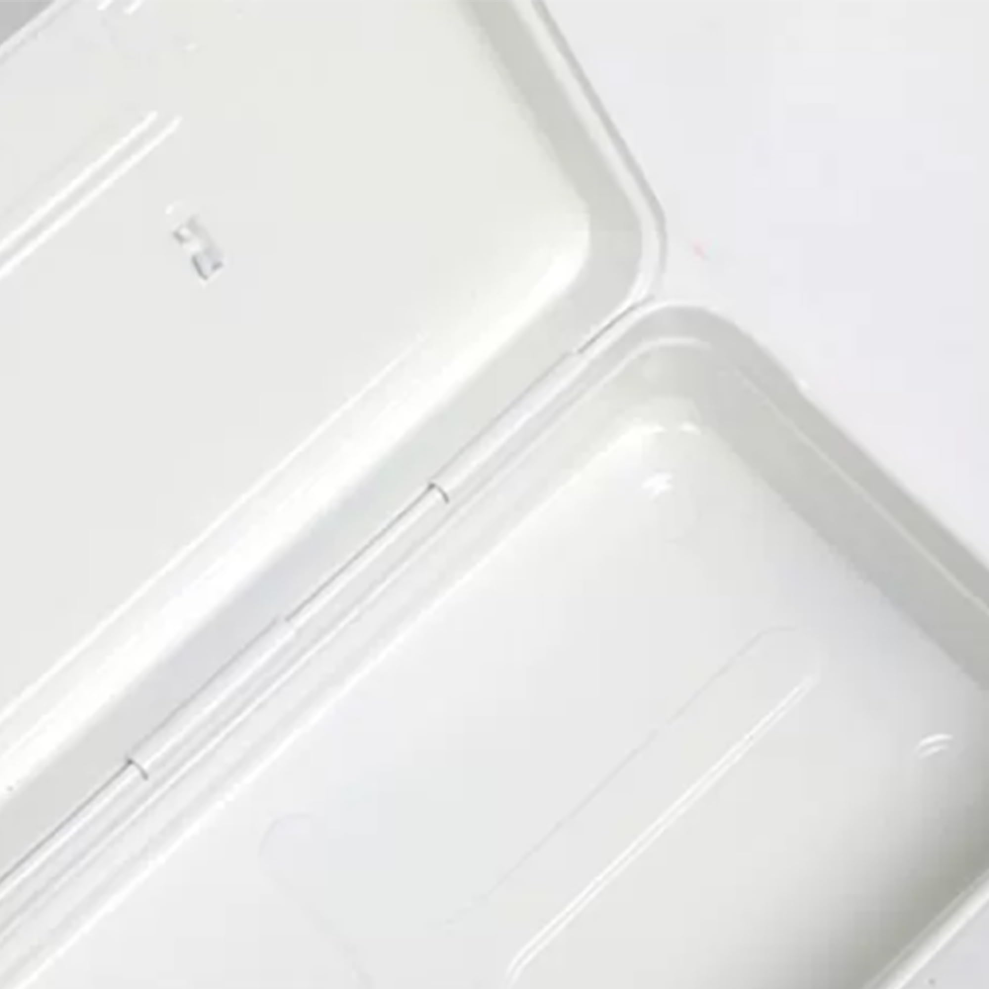 Metalowa Skrzynka do Naprawy Samochodów i Pojazdów, Biała, Ręcznie Wykonana Skrzynka Narzędziowa, Zakrzywiony Uchwyt z Metalowym Zatrzaskiem(41x21.5x19cm/16.1x8.5x7.5in)