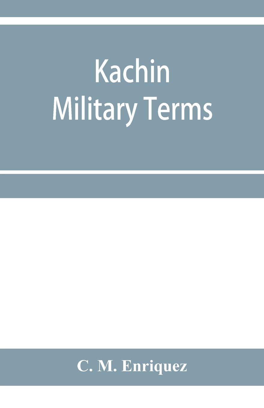 Kachin military terms