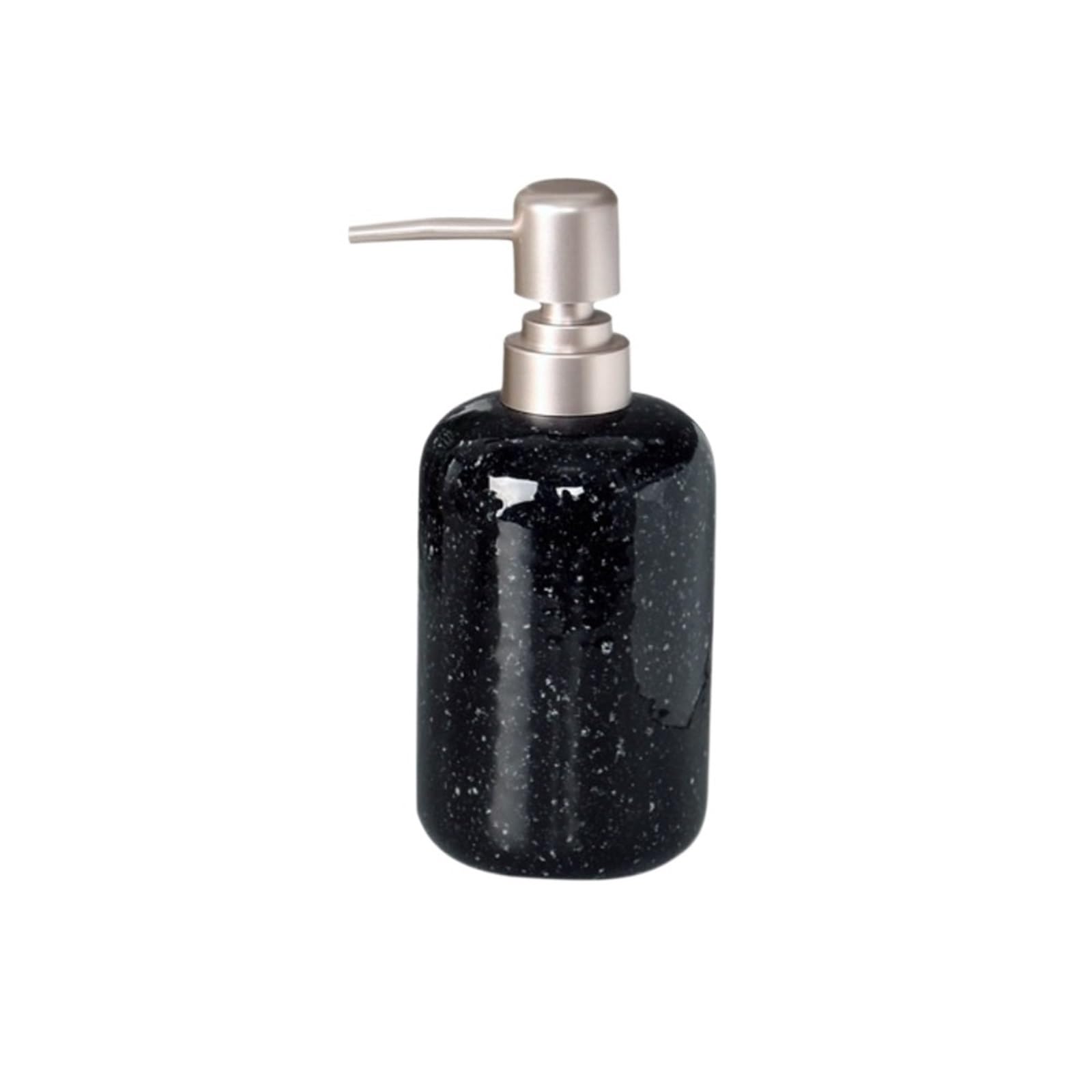 Ceramic Soap Dispenser 400ml Ceramic Soap Dispensers Shower Gel Press Bottle Shampoo Emulsion Bottles Accessories Hand Sanitizer Dispenser(Black)
