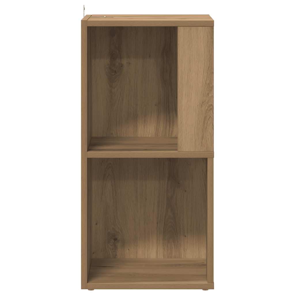 Scaffale angolare in legno di quercia Artisan, 33 x 33 x 67 cm