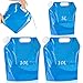 LIVESTN Borsa Pieghevole per Acqua All'Aperto, 1Pcs 5 l e 2Pcs10 l Tanica Acqua Campeggio Tanica dell'Acqua Trasportabile Contenitore d'Acqua Pieghevole per Campeggio, Escursionismo, Picnic
