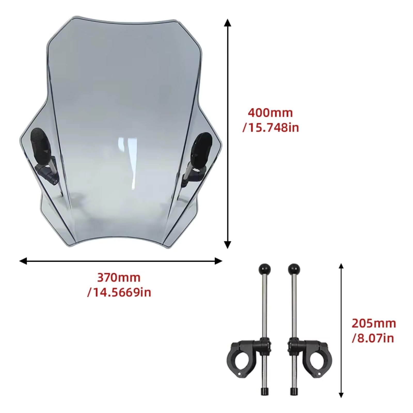 Bulle Moto Compatible Avec GROM Pour GROM125 Pour GROM 125 Pour MSX125 Pour MSX 125 Accessoires Moto Pare-brise Déflecteur De Vent