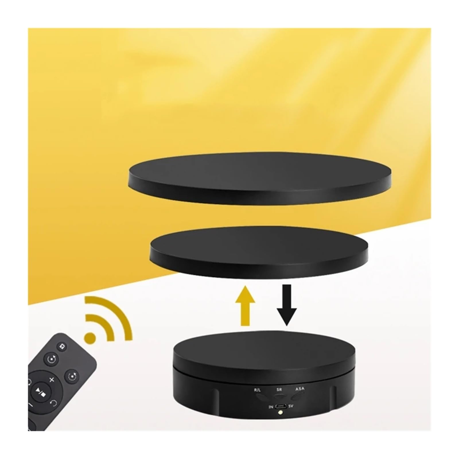 Stojak Obrotowy 360° Na Gramofon Z Pilotem