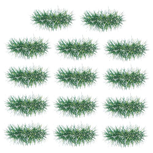TOKIDNY Touffes Herbe Statiques pour Maquettes Gazon Artificiel Décor De Chemin De Miniature Ornement Herbe Artificielle