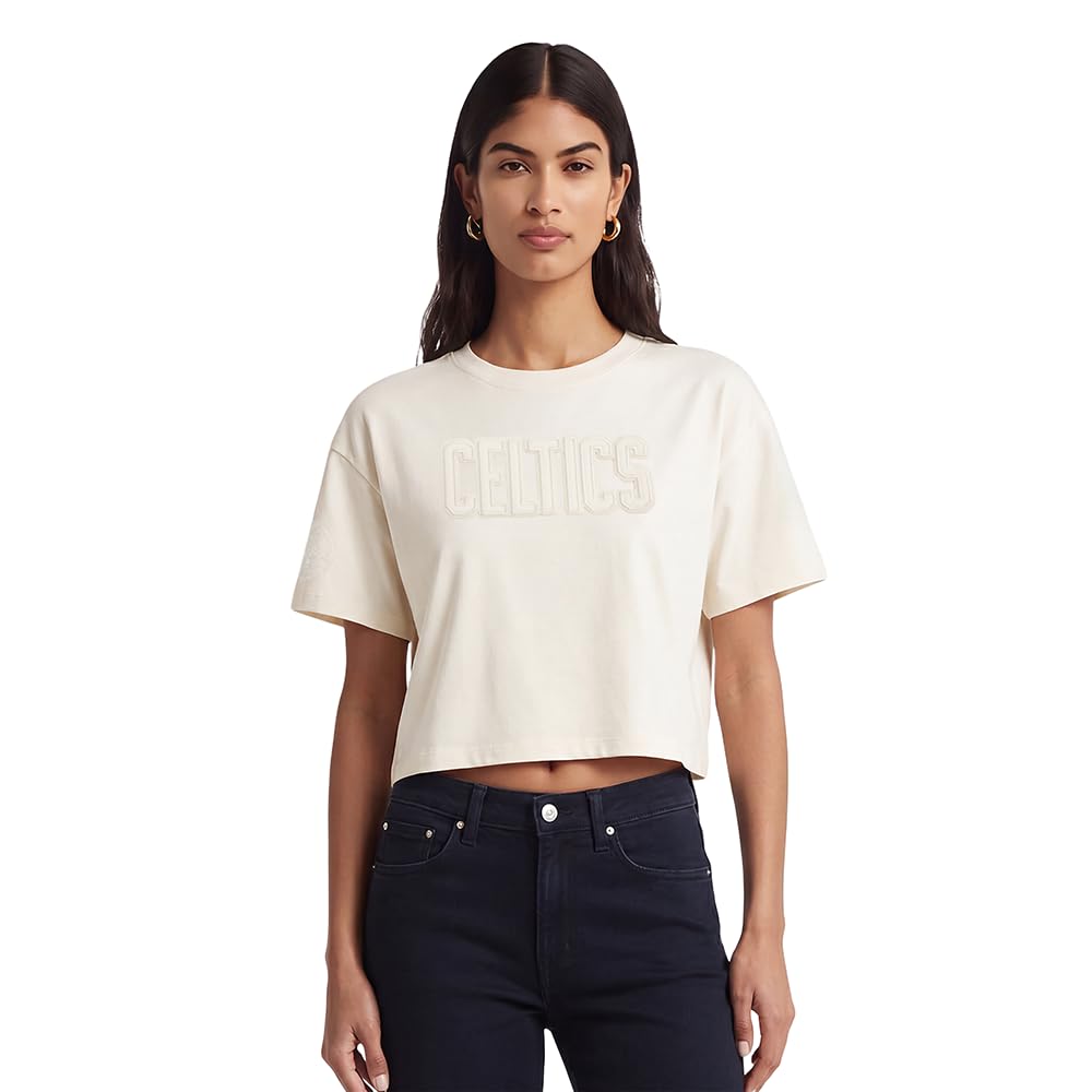 Pro Standard NBA Womens Womens NBA Neutral Cotton Short Sleeve Boxy Tee
