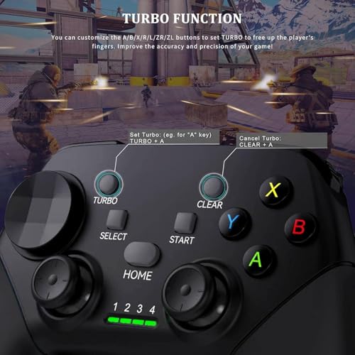 Controlador inalámbrico Bluetooth arVin compatible con Samsung Galaxy S24 y Android 5