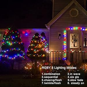4pack battery christmas string lights 50leds christmas lights battery 165ft dark green battery string lights auto timer 8 modes indoor outdoor christmas decoration for wreathtreedeckrgby  urban country home decor