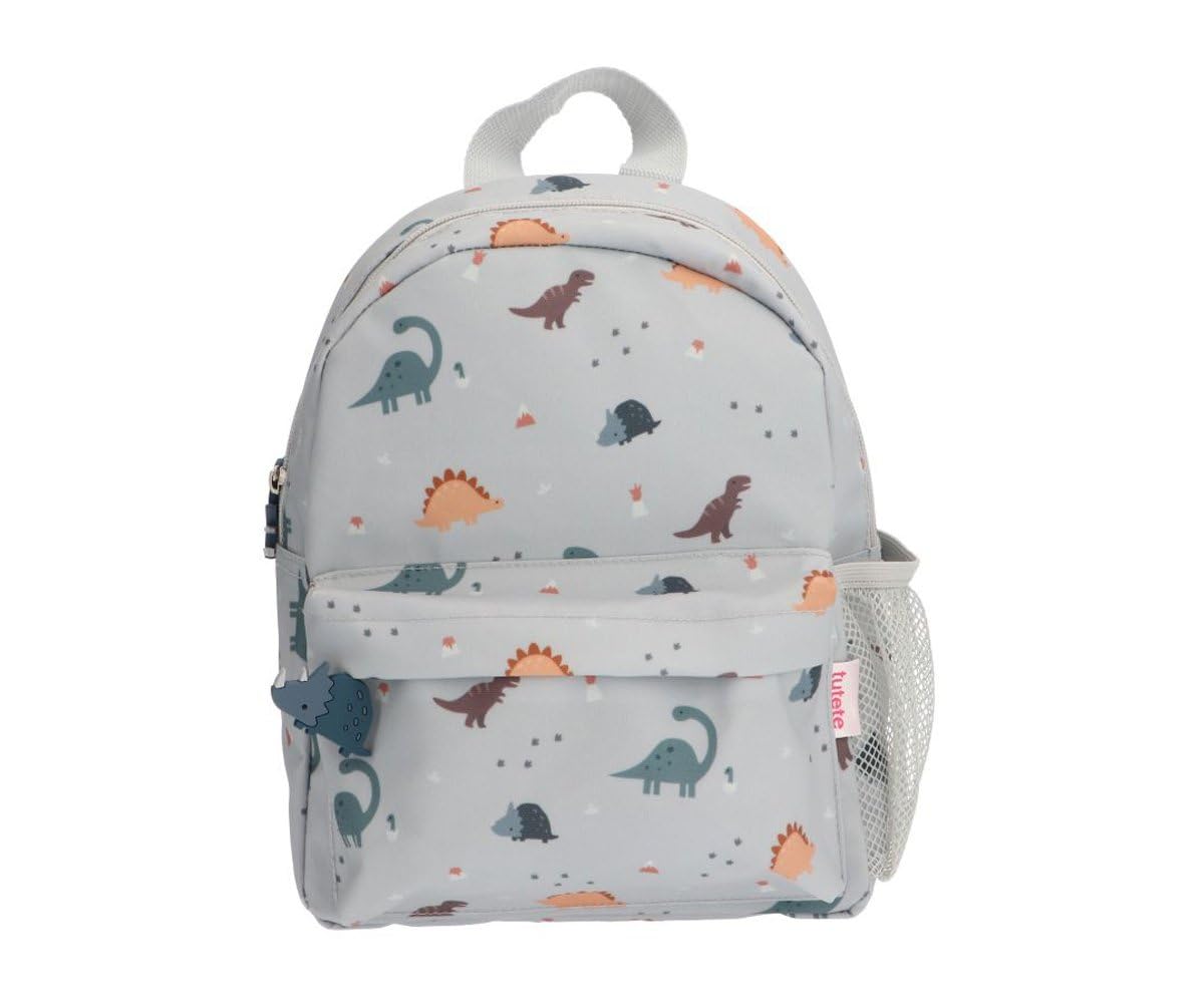 Tutete Mochilas Escolares Infantiles | Mochila Escolar Acolchada Tamaño Pequeño ideal para Guardería y Colegio | 100% RPET con Cierre Seguro y Bolsillos Funcionales, Impermeable