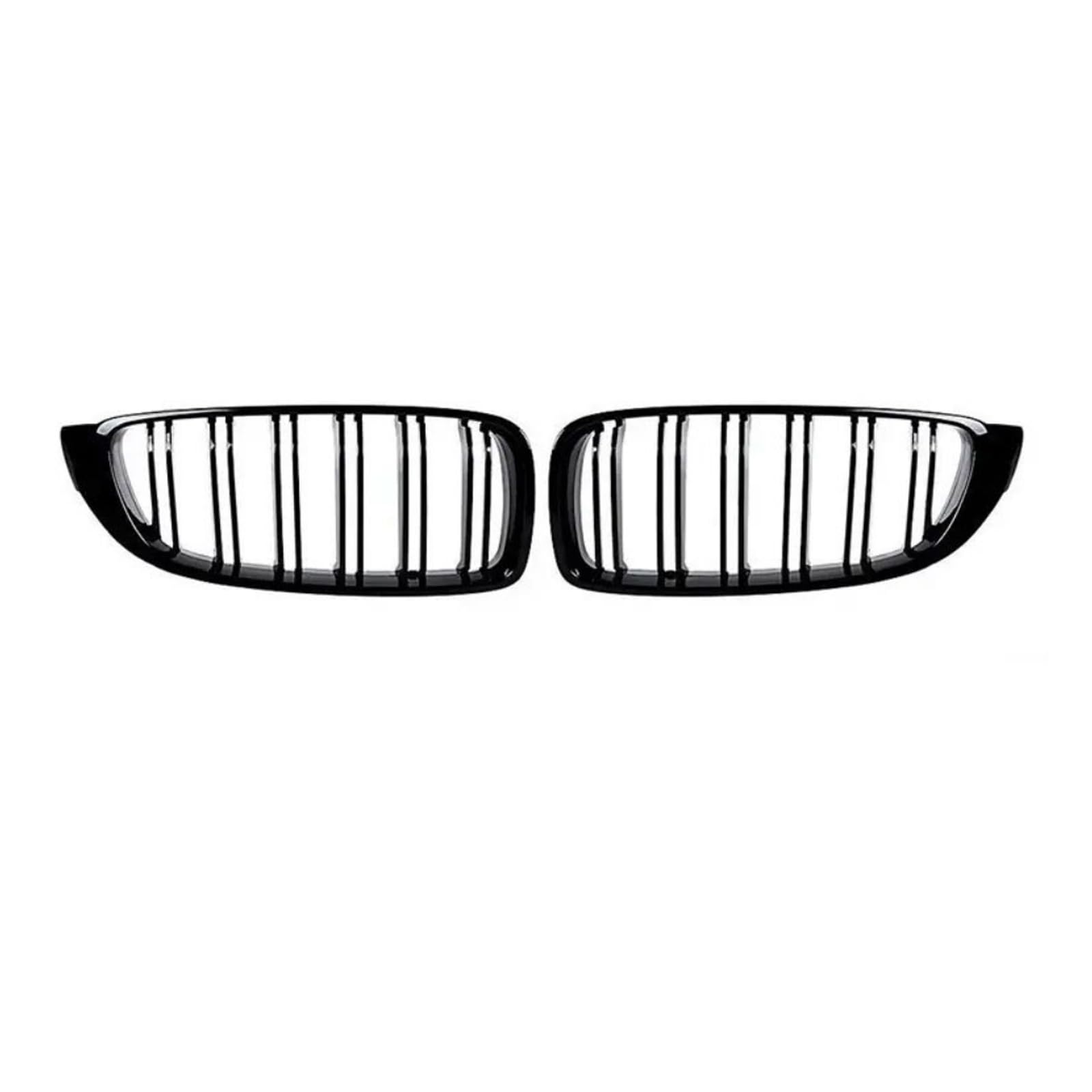 F32 Griglia Nera per Paraurti Anteriore, Adatta per BMW Serie 4 F32 F33 F36 (2014-2019) e M4 F82, M3 F80 (2015-2019) - per tuning BMW 4 serie (For 4er F32 2014-2019)