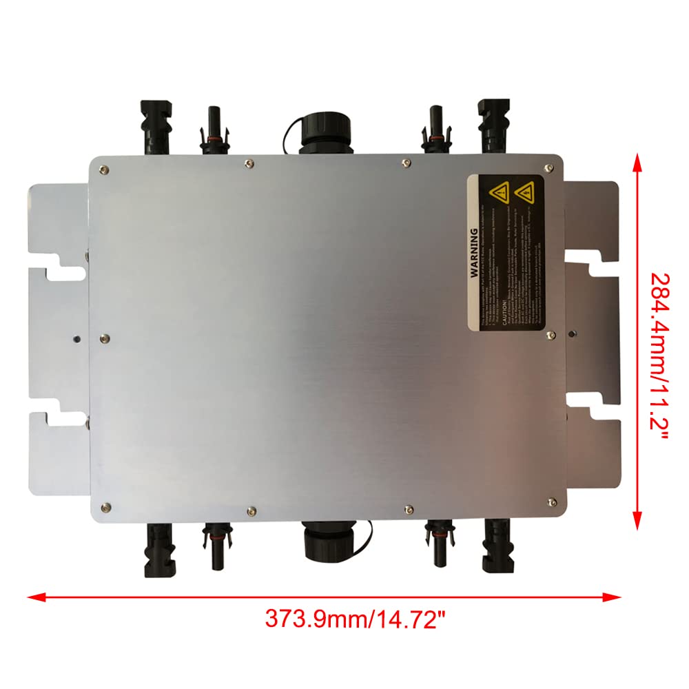 Inverter 1200 W solare microinverter digitale accoppiato a rete solare WVC-1200 IP65 impermeabile