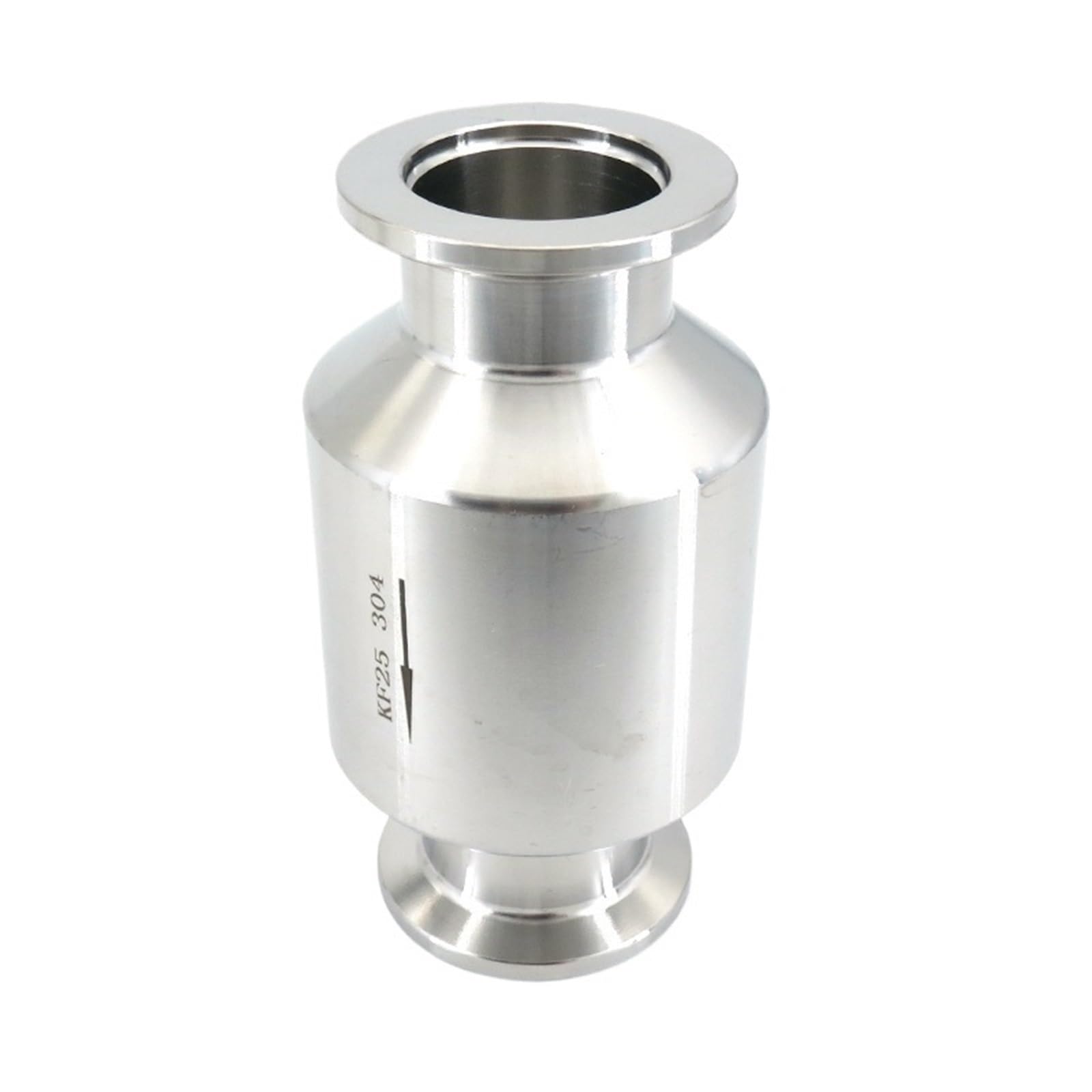 Clapet anti-retour à vide en acier inoxydable 304 anti-reflux et étanche KF-50