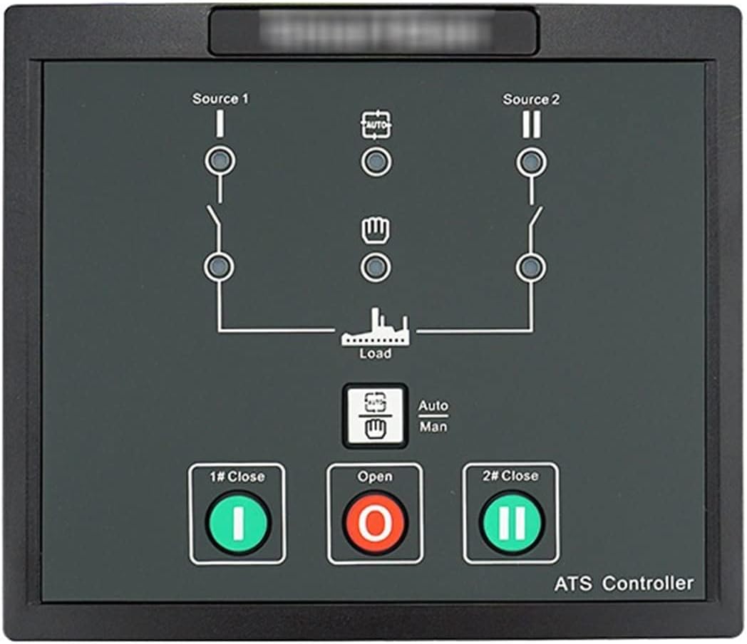 Diesel Generator Control Panel HAT560N Diesel Generator Set Dual Power Controller LCD Generator Controller