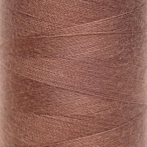 Moon Thread Brown Spun Polyester Sewing Thread - 1000M