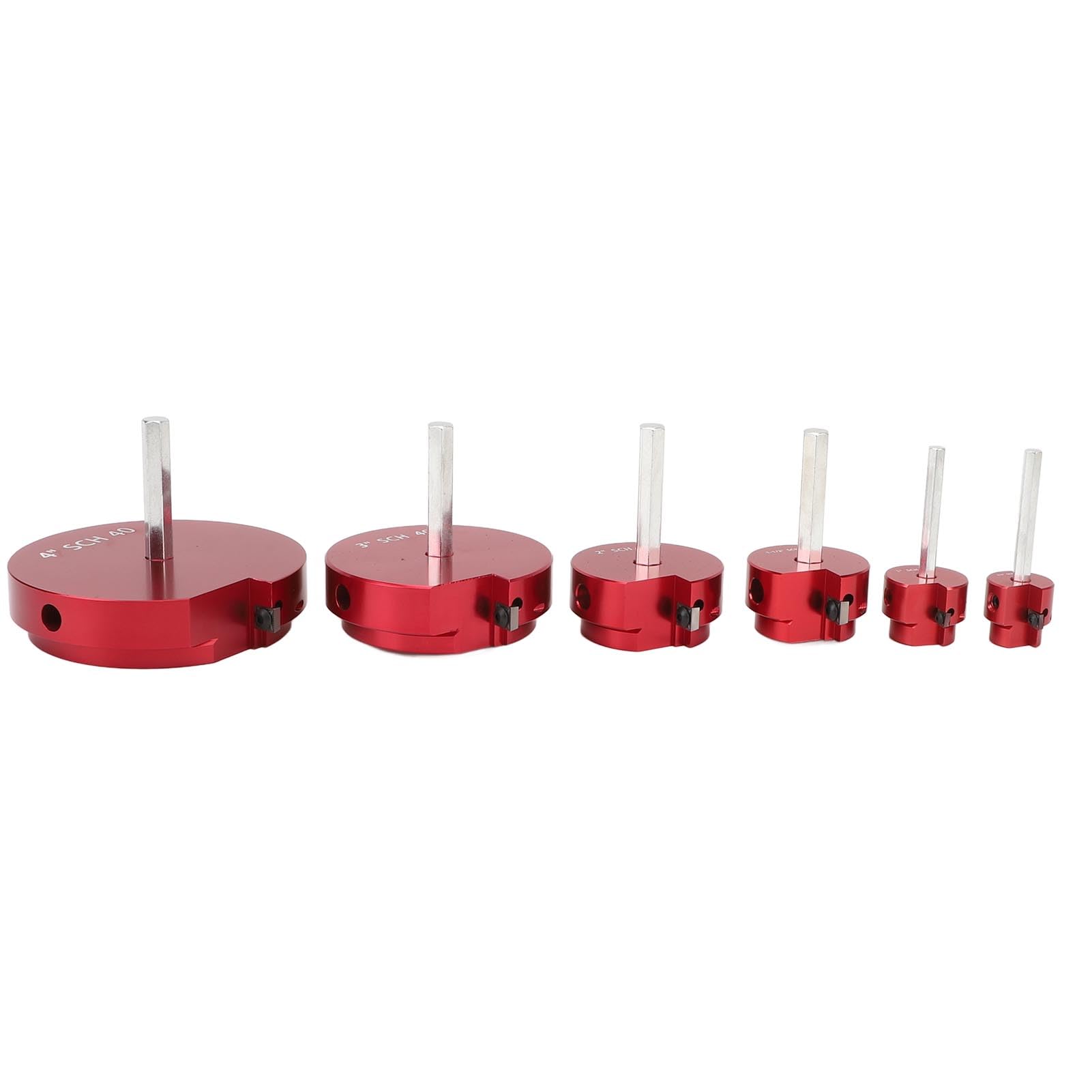 Juego de Herramientas para Escariador de Tuberías de PVC, Escariador de Tuberías de Plástico de Alta Torsión y Metal de Larga Duración y Fácil de Usar 04525 para Tuberías de Agua