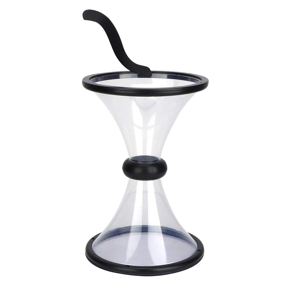 fabater Small Money Bucket Gravity Circling Money Box, Money Saving Pot, Transparent Innovative for Cash Coins Mone-picture-2
